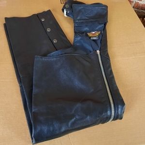 Harley-Davidson Authentic Leather Chaps 33.5" long